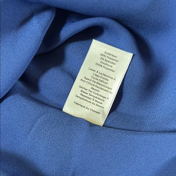 Talbots Beautiful Blue Floral Midi Dress - Picture 14 of 15